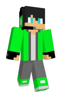 DJCREEPERBOOM Minecraft avatar full body