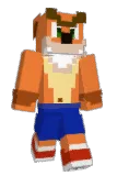 DJDangerous Minecraft avatar full body