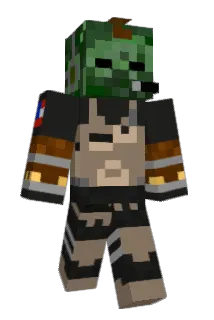 DJMEGA Minecraft avatar full body