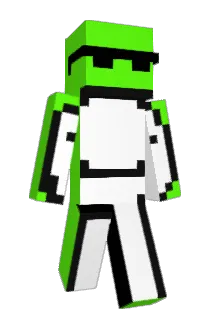 DJNME12 Minecraft avatar full body