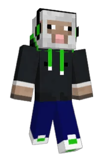 DJSheep Minecraft avatar full body