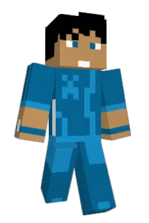 DJTheBlueCreeper Minecraft avatar full body