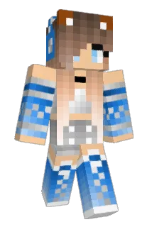 DJtheGURL Minecraft avatar full body