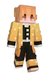 DK_theworld Minecraft avatar full body