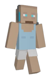DLZed Minecraft avatar full body