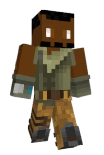 DMAN1396d Minecraft avatar full body