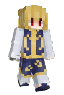 DMZ200900 Minecraft avatar full body