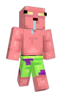 DNASalty Minecraft avatar full body