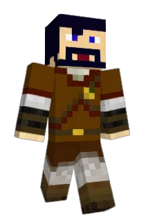 DNApolymerase Minecraft avatar full body
