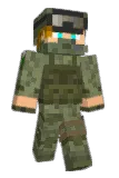DOCintox Minecraft avatar full body