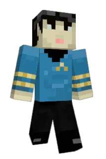 DRINKFISH Minecraft avatar full body