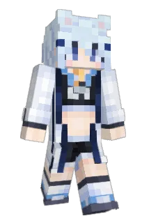 DSJ021 Minecraft avatar full body