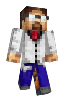 DTDPitchWhite Minecraft avatar full body