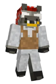 DXCdino Minecraft avatar full body