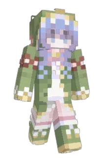 DXETD Minecraft avatar full body