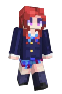 D_anon Minecraft avatar full body