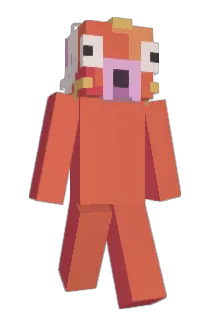 Da500coin Minecraft avatar full body