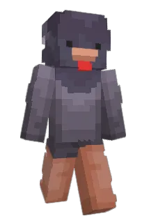 DaBabyBlud Minecraft avatar full body