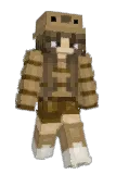 DaBeanQueen Minecraft avatar full body