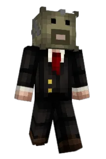 DaCodFather Minecraft avatar full body