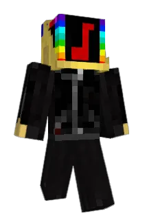 DaDomino Minecraft avatar full body