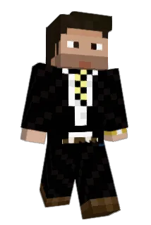DaPepega Minecraft avatar full body