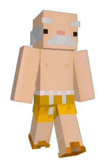DaPookie Minecraft avatar full body