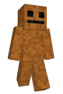 Dabbable Minecraft avatar full body