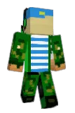Daberella Minecraft avatar full body