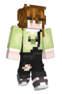 Dachbodenhexe Minecraft avatar full body
