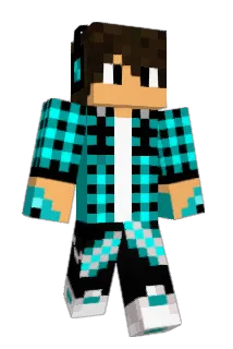 Dachowiec Minecraft avatar full body