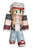 Dacinator Minecraft avatar full body
