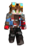 DactylRexasaur Minecraft avatar full body