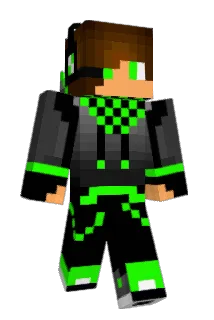 Daddderio Minecraft avatar full body