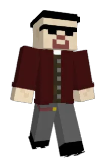 DaddyBlackH Minecraft avatar full body