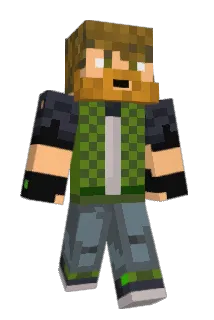 Daelop Minecraft avatar full body