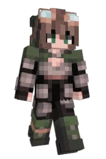 Daginnheart Minecraft avatar full body