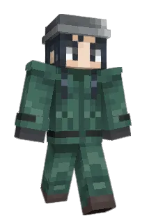 Daiso Minecraft avatar full body