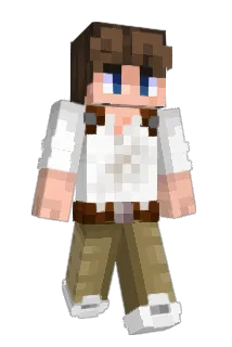 Dajaxton Minecraft avatar full body