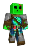 Dakurino Minecraft avatar full body