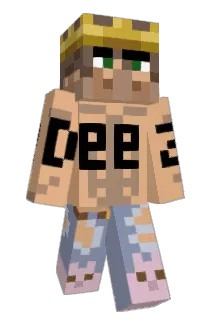Daltoono Minecraft avatar full body