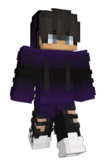DamagedCR7 Minecraft avatar full body