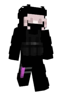 DameFluffle Minecraft avatar full body