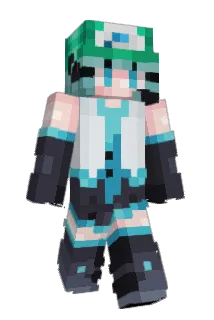 DameFortune Minecraft avatar full body