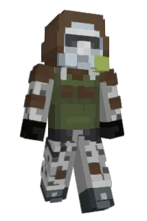 Damiansito Minecraft avatar full body