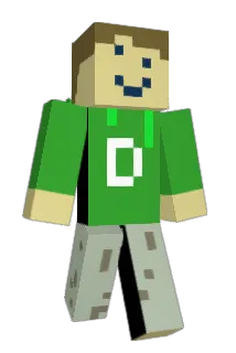 Damoomans Minecraft avatar full body