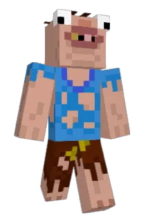 DanIzRad Minecraft avatar full body
