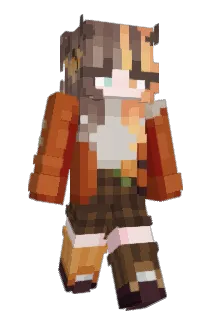 DanausPlexippus_ Minecraft avatar full body