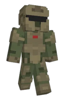 Dandeldalf Minecraft avatar full body