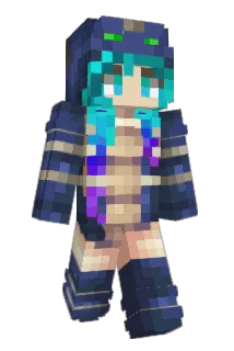 Minecraft-Avatar von DangerPup4536: ganzer Körper